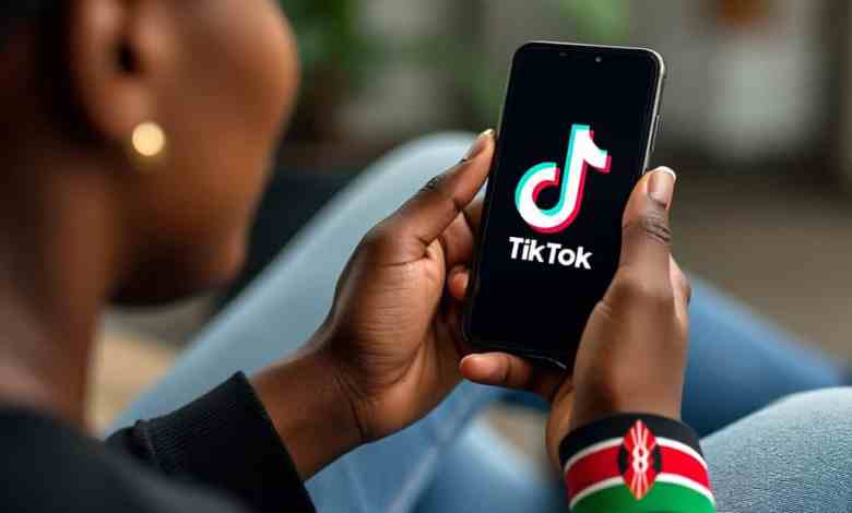 Person holding a smartphone, ready to navigate TikTok's promotion features, symbolizing the new advertising opportunities available in Kenya