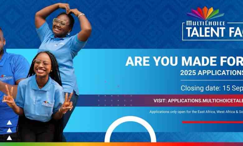 Apply for MultiChoice Talent Factory