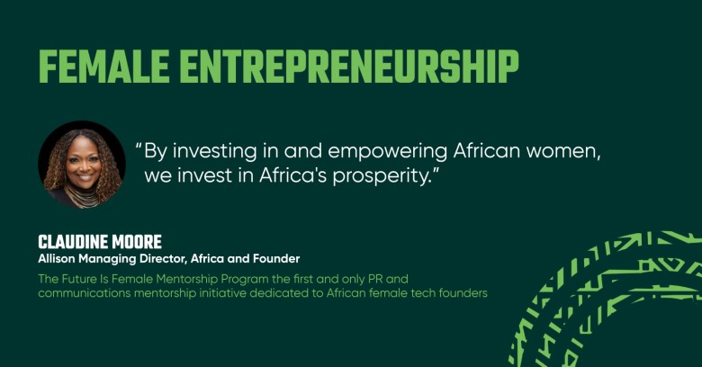 Twenty African female tech founders were selected for *The Future is Female Mentorship Program*, gaining PR and communications training to empower their startups.