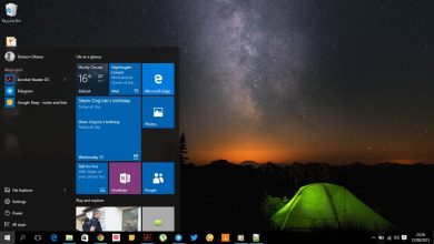 Windows 10 Start Menu