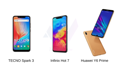 Infinix Hot 7 vs TECNO Spark 3 vs Huawei y6 Prime 2019